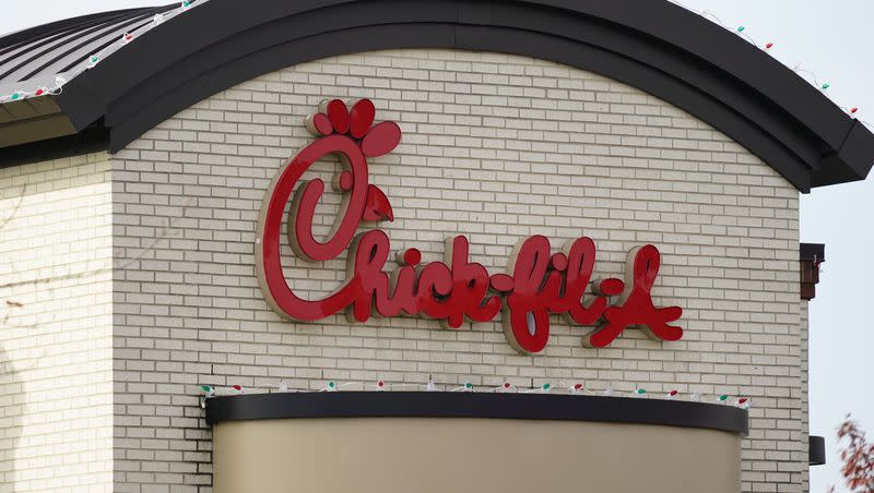 A Chick-fil-A location is pictured in Philadelphia on Wednesday, Nov. 17, 2021.