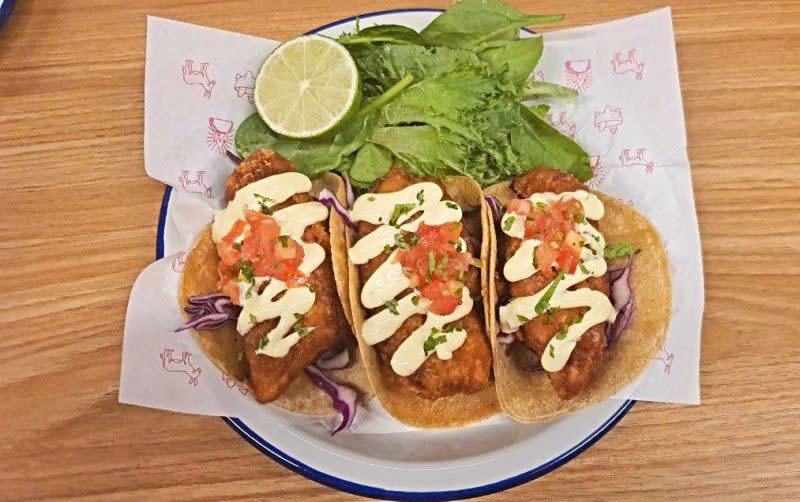Chimichanga - fish tacos