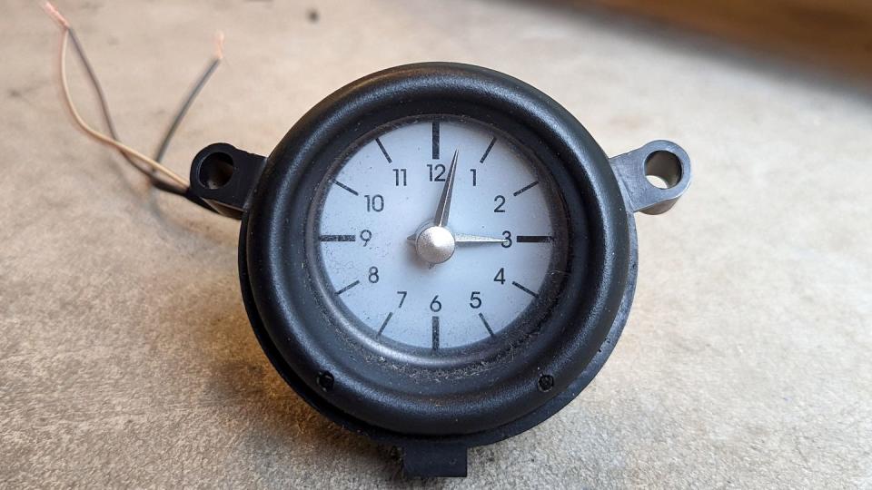 vdo clock from 2005 mg zt 190