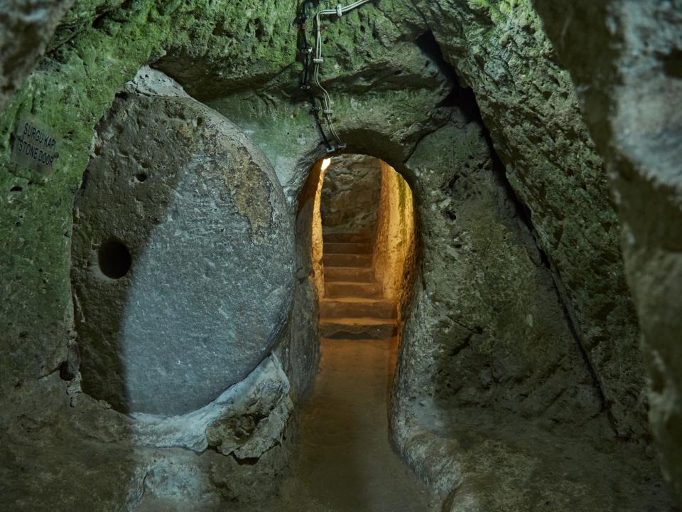 Derinkuyu, Turkey's underground city.