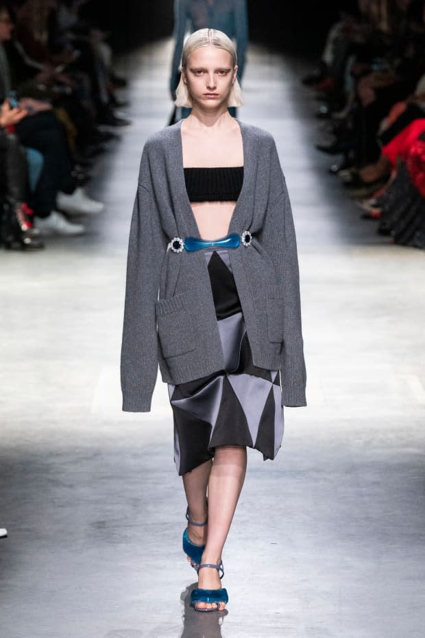 <p>A look from the Christopher Kane Fall 2020 collection. </p>