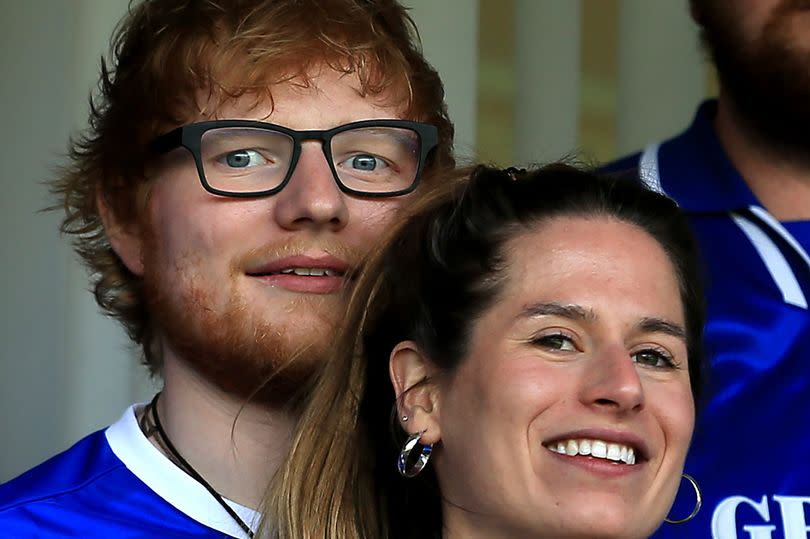 Ed Sheeran and wife Cherry Seaborn