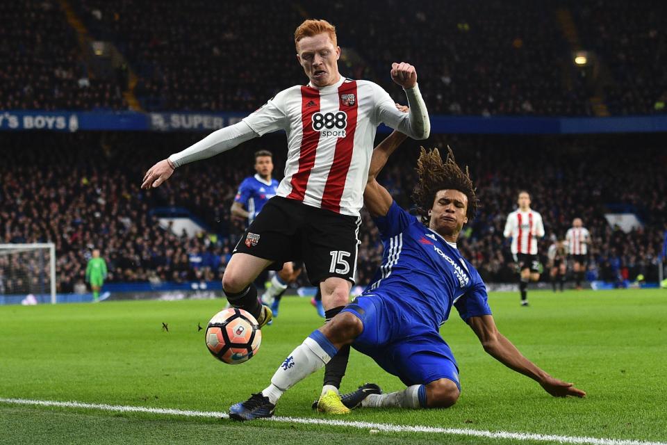 Ake only played twice in the Premier League for Chelsea in 2017, but featured heavily in their FA Cup campaign