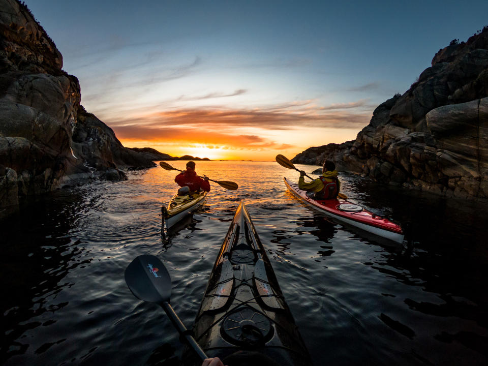 Kayaking in Norway