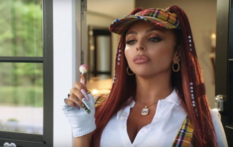 Jesy Nelson in the music video for Boyz (Jesy Nelson)