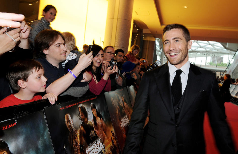 Prince of Persia The Sands of Time UK Premiere 2010 Jake Gyllenhaal