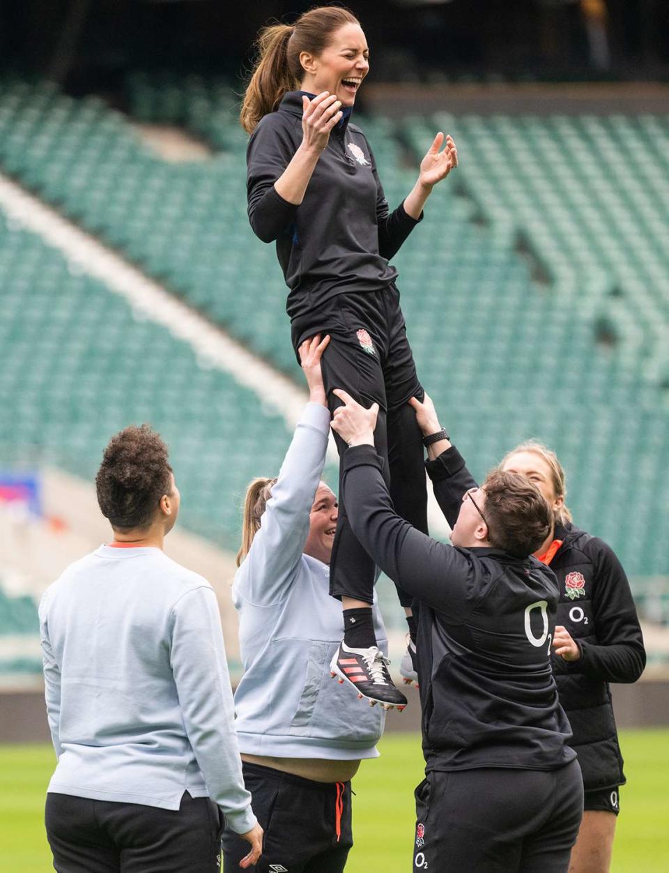 Kate Middleton rugby