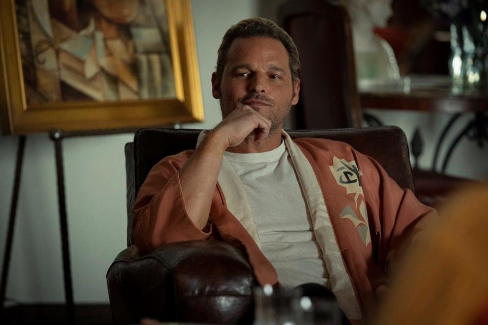 Justin Chambers as Marlon Brando in "The Offer."
