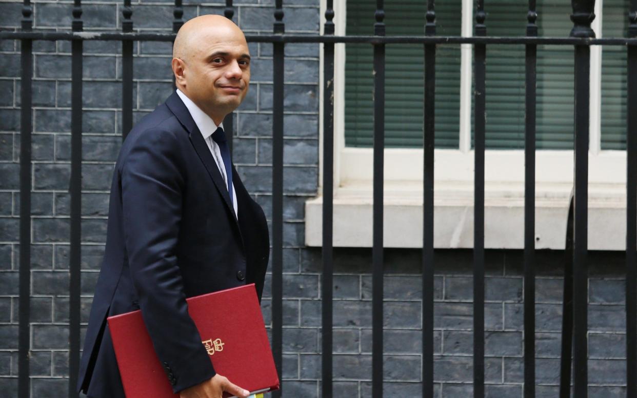 Health Secretary Sajid Javid - Tayfun Salci/Anadolu Agency