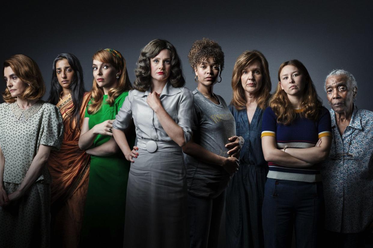 Female talking heads: the eight women challenging the status quo, whose monologues make up the series Snatches: BBC/ Amanda Searle