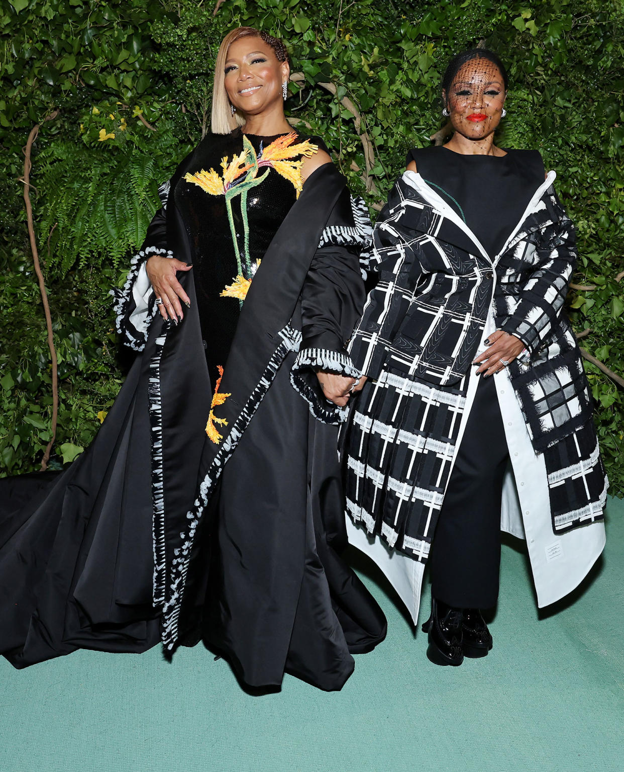 Feature Queen Latifah Joined by Longtime Partner Eboni Nichols at 2024 Met Gala