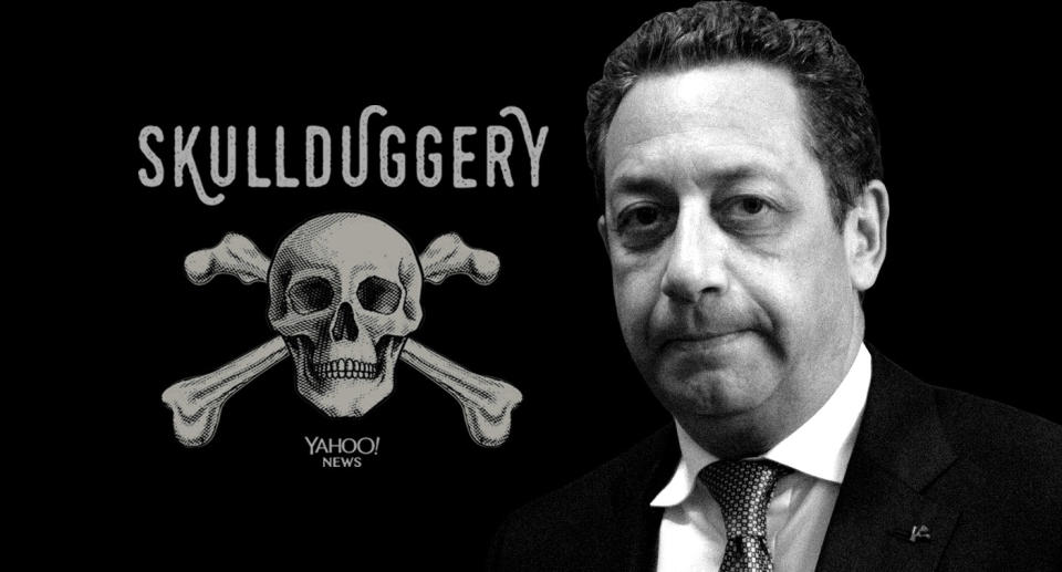 Felix Sater. (Photo illustration: Yahoo News; photo: Stefani Reynolds/CNP via Zuma Wire)