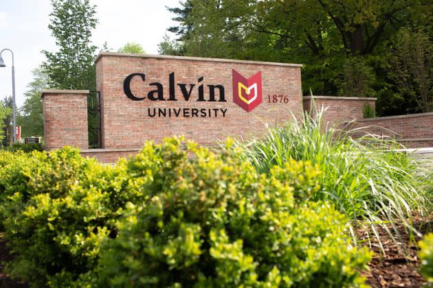 Calvin University, in Grand Rapids, Michigan, began as a Calvinist seminary when Dutch immigrants settled in the area. It maintains close ties, and receives funding, from the U.S. Christian Reformed Church. (Photo: Kristen Norman for HuffPost)