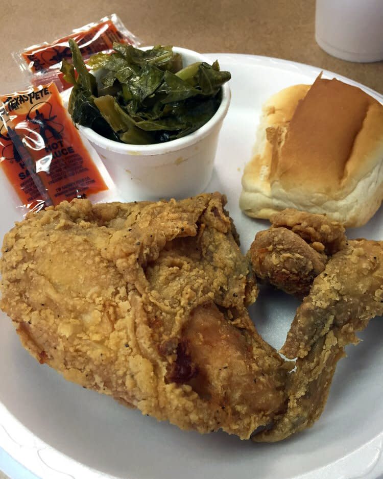 Wayside Fried Chicken in Charlottesville, Virginia