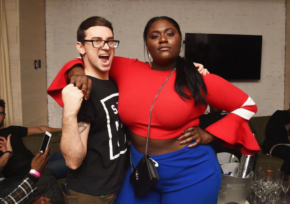 Christian Siriano and Danielle Brooks