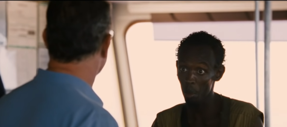 Screenshot from "Captain Phillips"