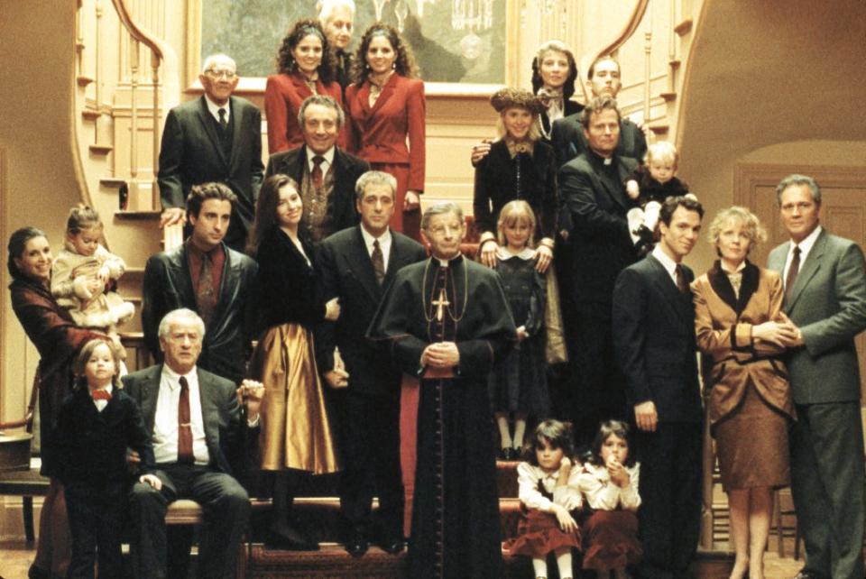 The cast of of "Mario Puzo’s The Godfather, Coda: The Death of Michael Corleone."