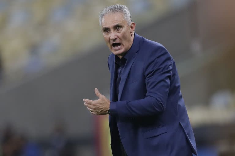 Tite, seleccionador de Brasil, quedó molesto porque su equipo perdió ritmo por el planteo argentino