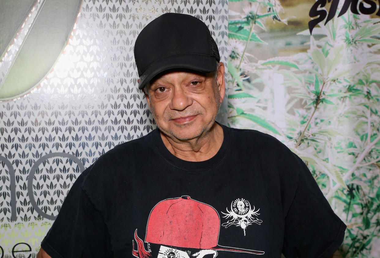 HENDERSON, NV - DECEMBER 13:  Comedian Cheech Marin attends a meet and greet to introduce his new line of cannabis products at Essence Vegas Cannabis Dispensary on December 13, 2017 in Henderson, Nevada.  (Photo by Gabe Ginsberg/Getty Images)