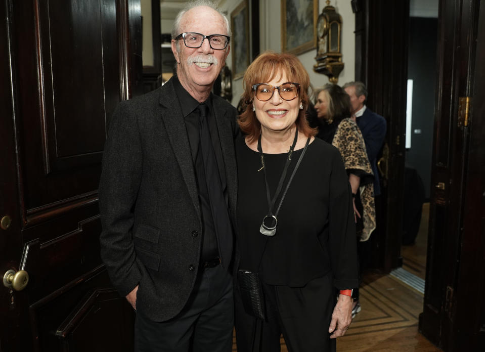 Steve Janowitz and Joy Behar