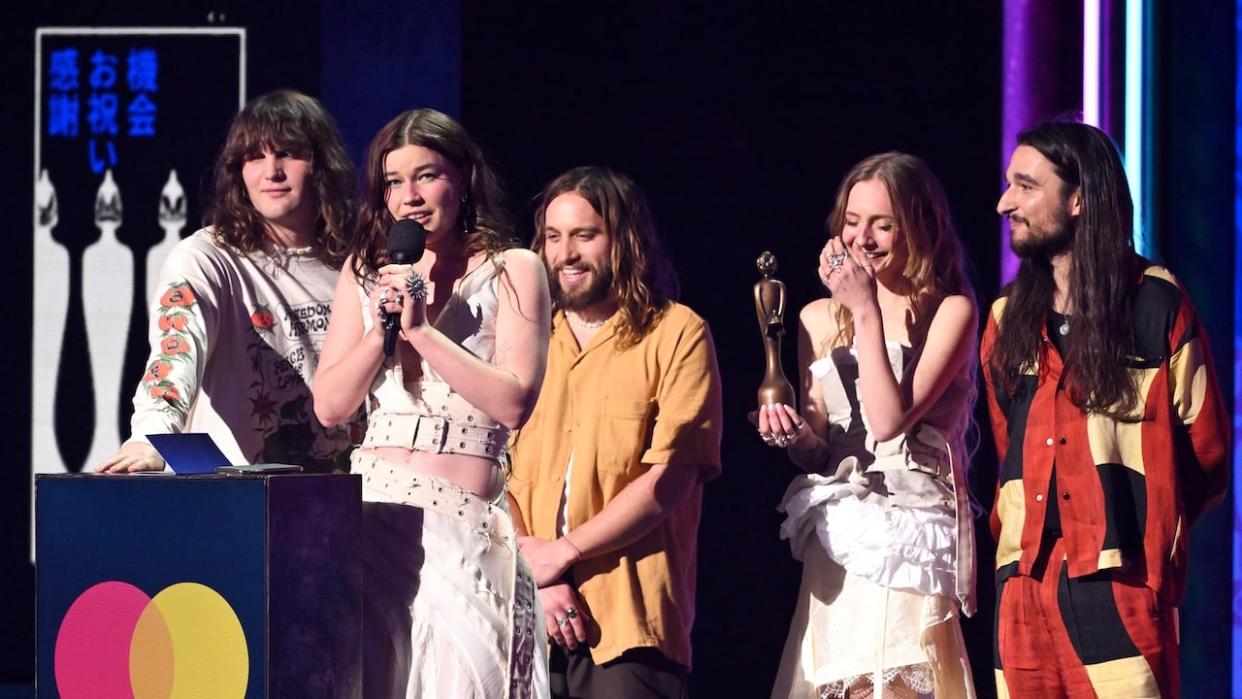 Wet Leg Quote Arctic Monkeys' Alex Turner During BRIT Acceptance Speech: 