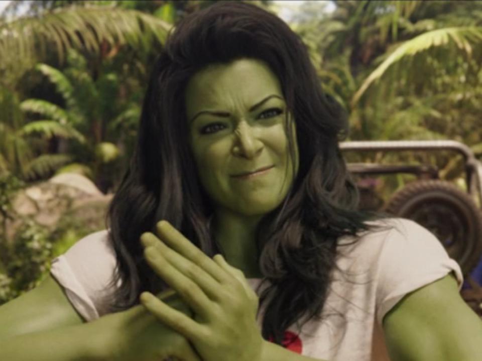 Tatiana Maslany as Jennifer Walters in ‘She-Hulk: Attorney at Law' (Marvel Studios)