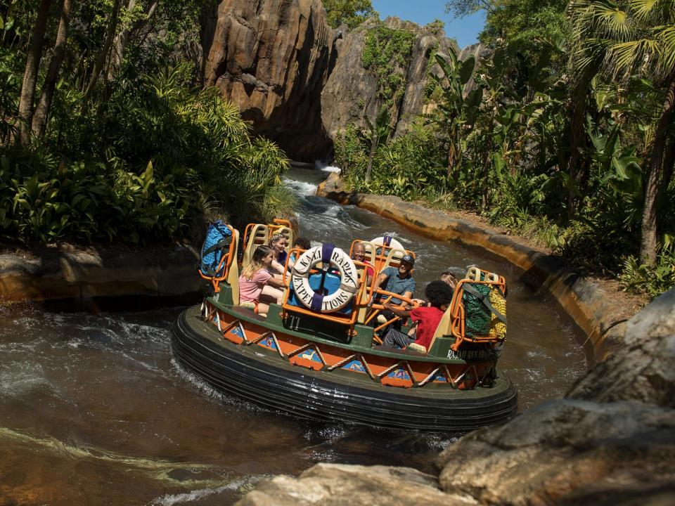 kali river rapids ride at animal kingdom in disney world