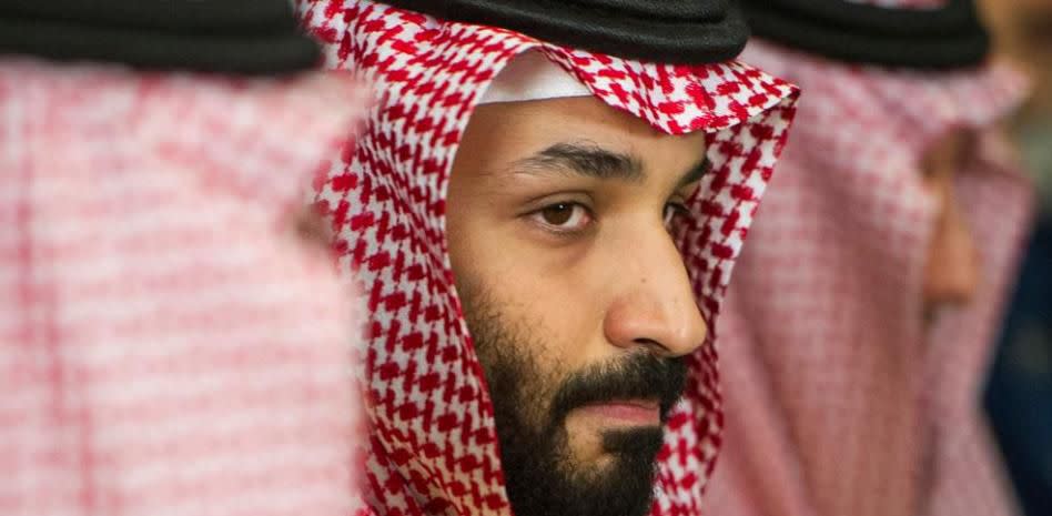 El príncipe heredero de Arabia Saudita, Mohammed ben Salman
