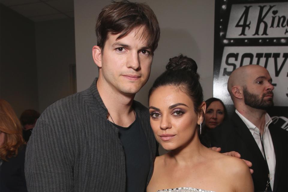 Ashton Kutcher and Mila Kunis