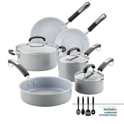 Farberware 4 Piece Nonstick Bakeware Set, Gray - Yahoo Shopping