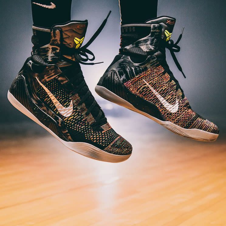 The Flyknit material of the Kobe 9. (Courtesy of Nike)