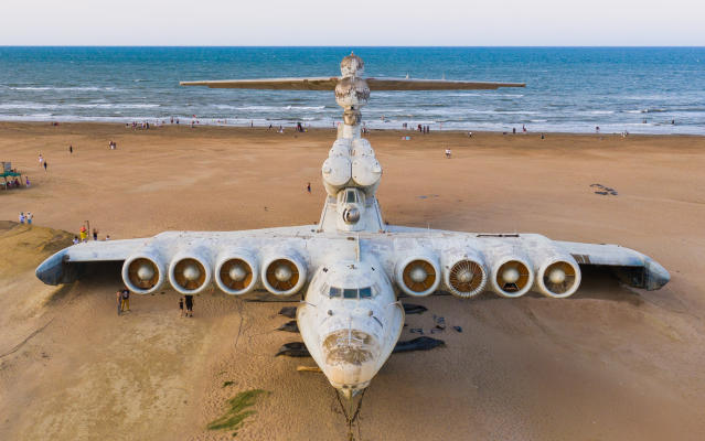 Meet the 'Caspian Sea Monster,' the 302-Foot Soviet Superplane That May Get  a Second Life as a Luxury Commuter