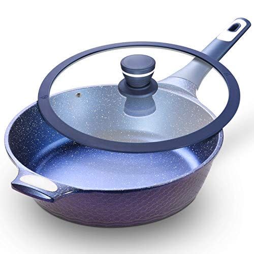 13) Ailwyn Nonstick Deep Frying Pan with Lid