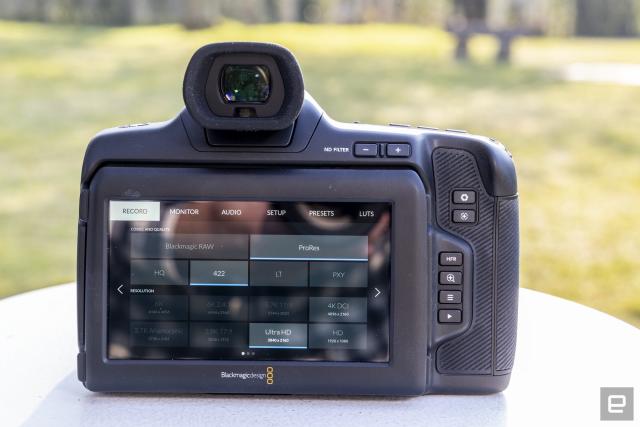 Blackmagic's BMPCC 6K Pro is a more practical cinema camera