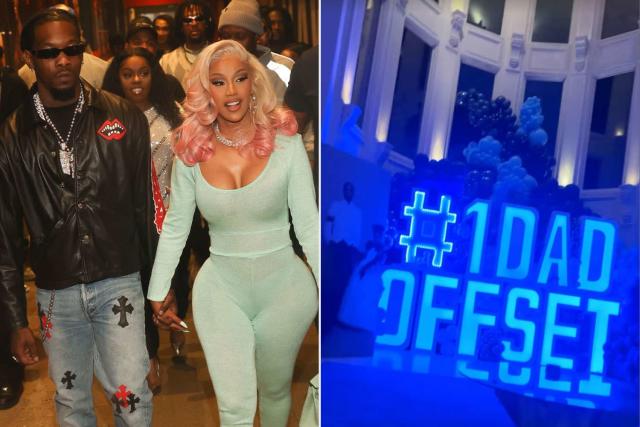 Cardi B Celebrates '#1 Dad' Offset with Festive Father's Day