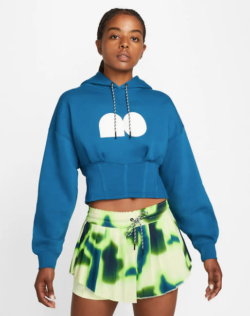 naomi osaka collection shorts corset hoodie