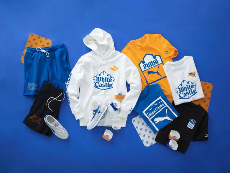 Puma x White Castle apparel. - Credit: Courtesy of Puma