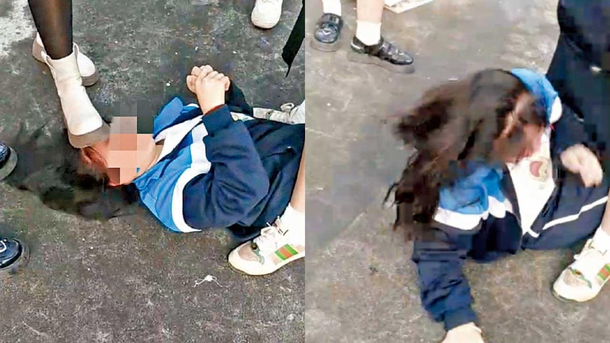 The attacker shouted that it was useless to call the police as a minor, the Sichuan girl was slapped and trampled