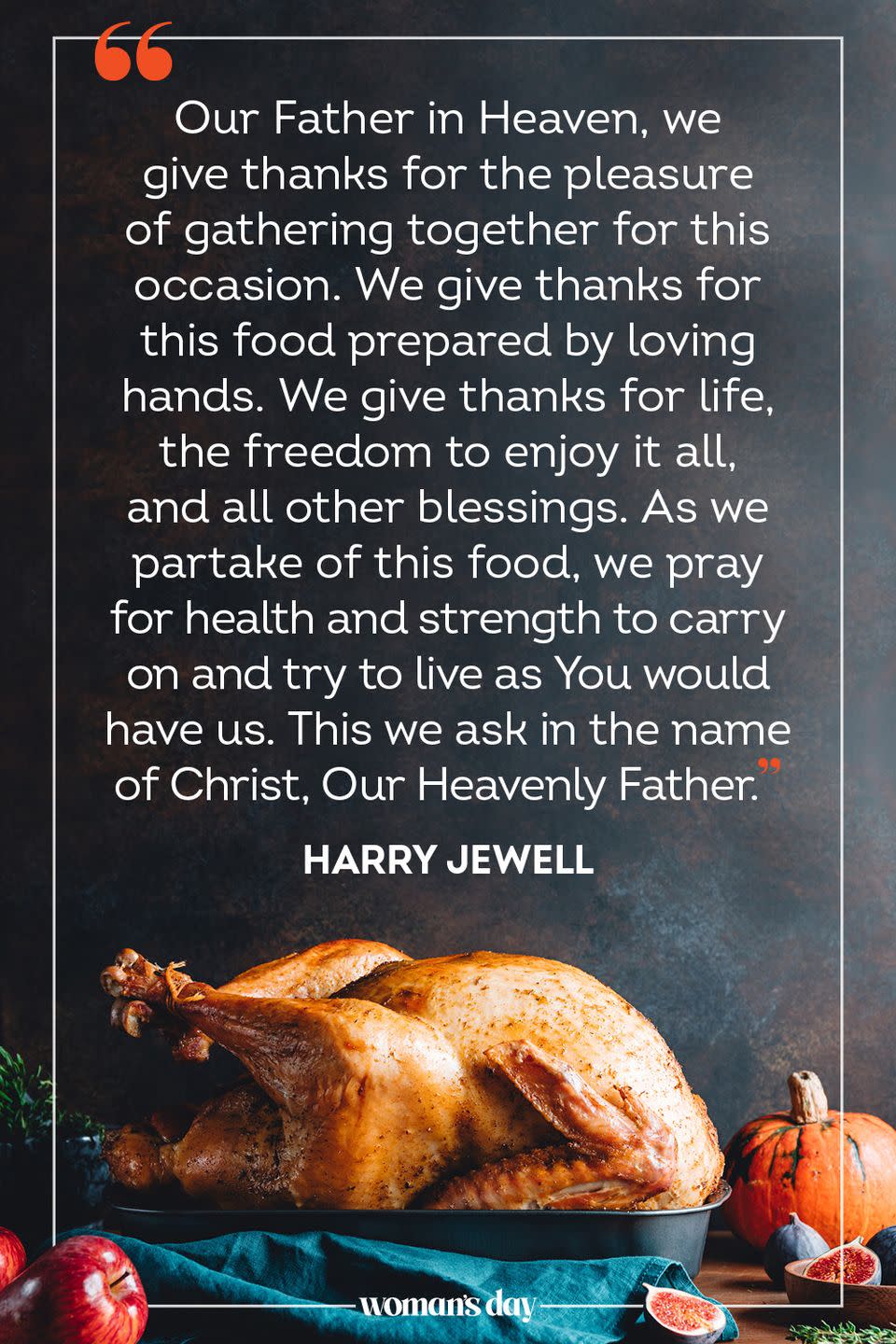 Prayer of Thanks for Food and Family