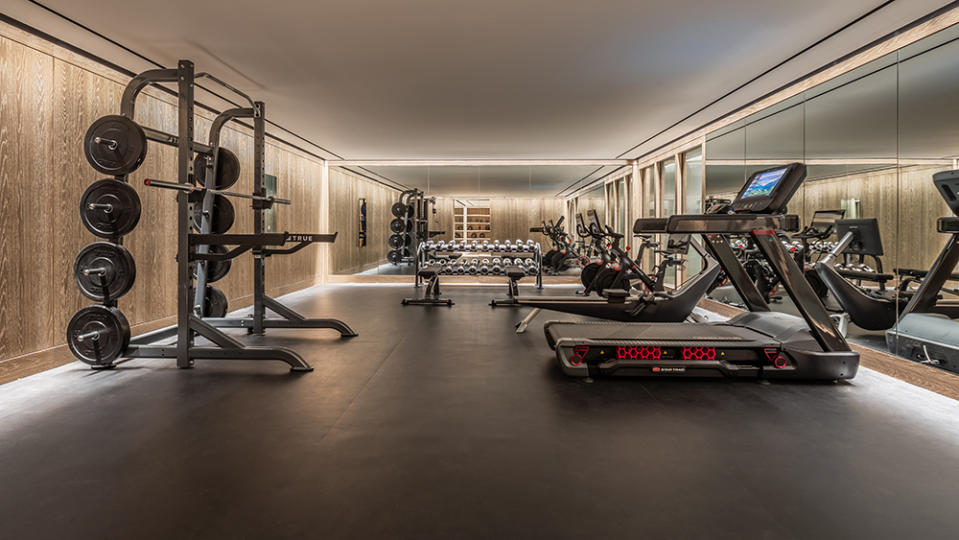 The fitness center - Credit: Photo: Evan Joseph