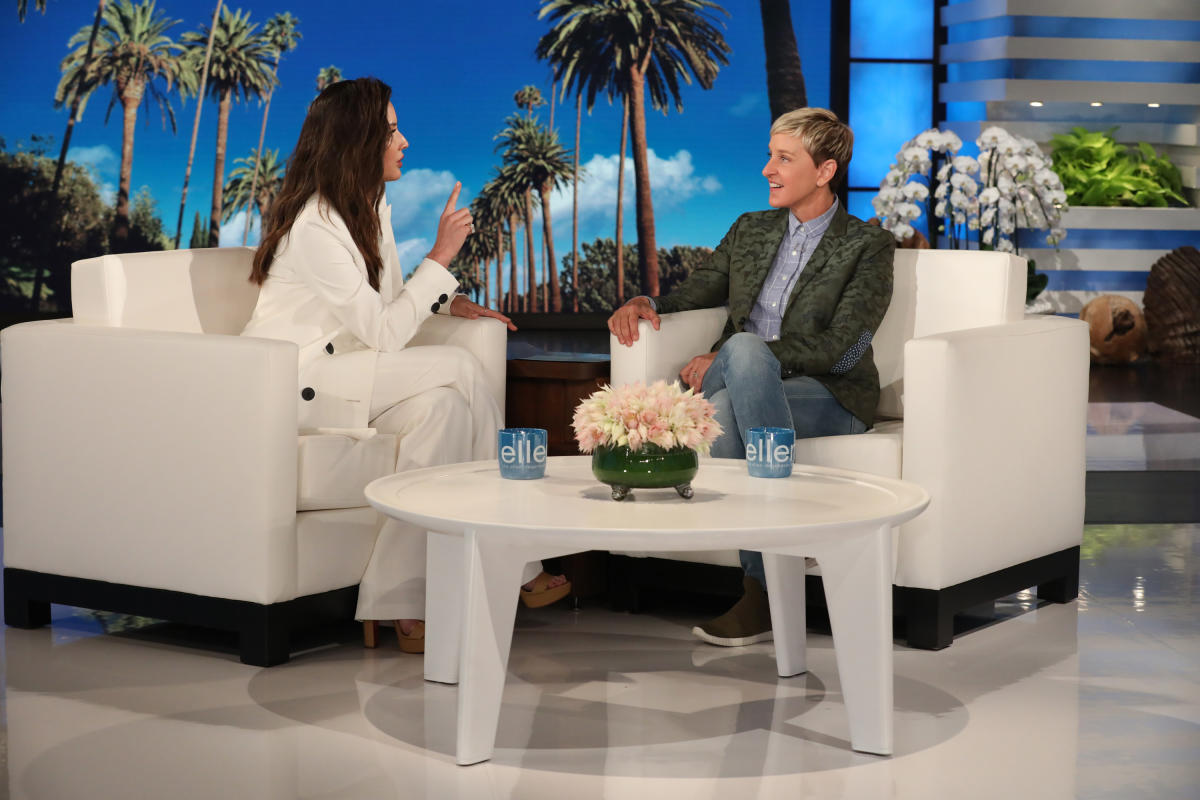 Olivia Munn Talks On ‘ellen About Her Scene With Sex Offender Being Cut From ‘the Predator