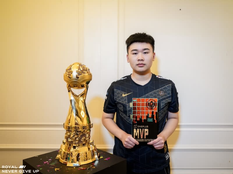 RNG打野Wei獲選為決賽MVP。（RNG微博圖片）