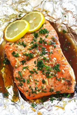 Soy Honey Butter Salmon