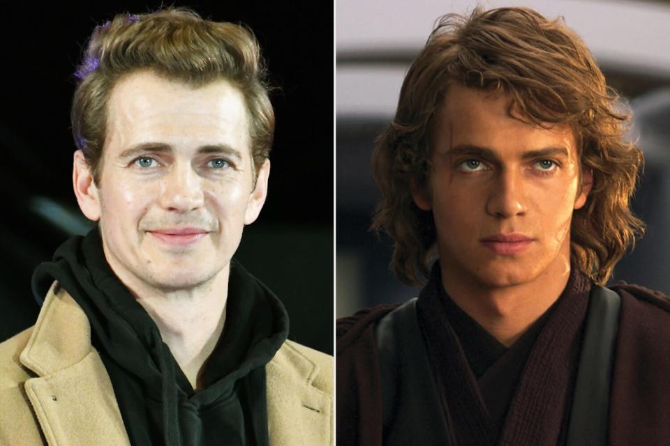 Hayden Christensen as (Anakin Skywalker/Darth Vader)