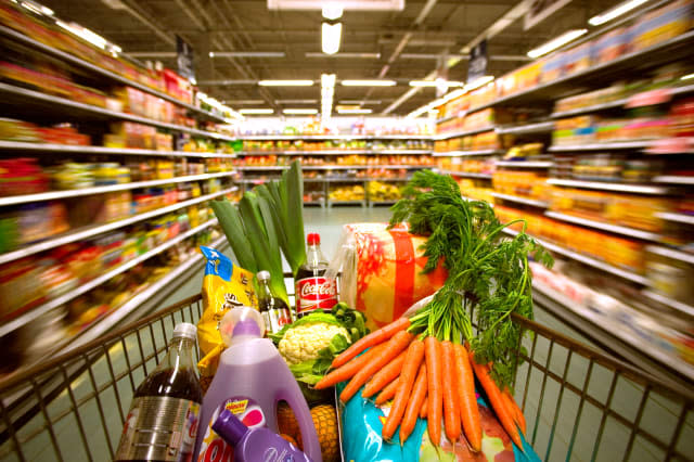 Supermarket trolley detox