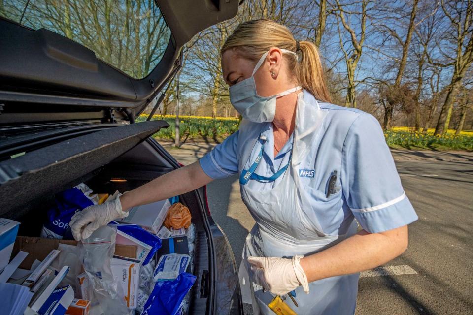 Hundreds of thousands of people have signed up to help the NHS (PA)