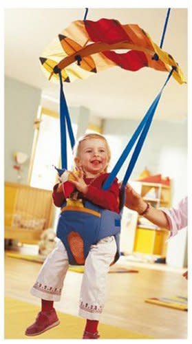 Jumparoos, Jumping Jacks and other affixed baby swings