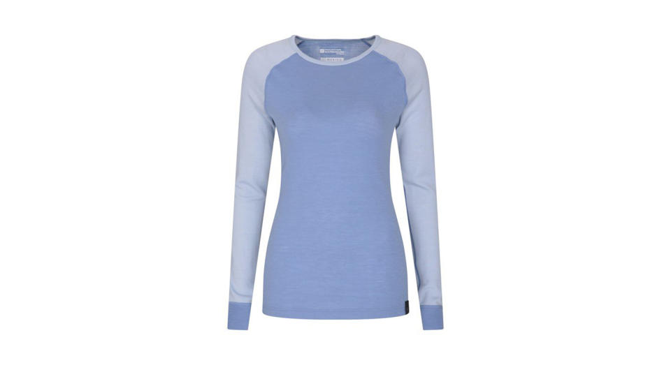 Merino Womens Round Neck Thermal Top