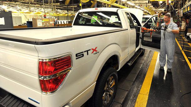 Ford F-Series assembly line in Kansas City