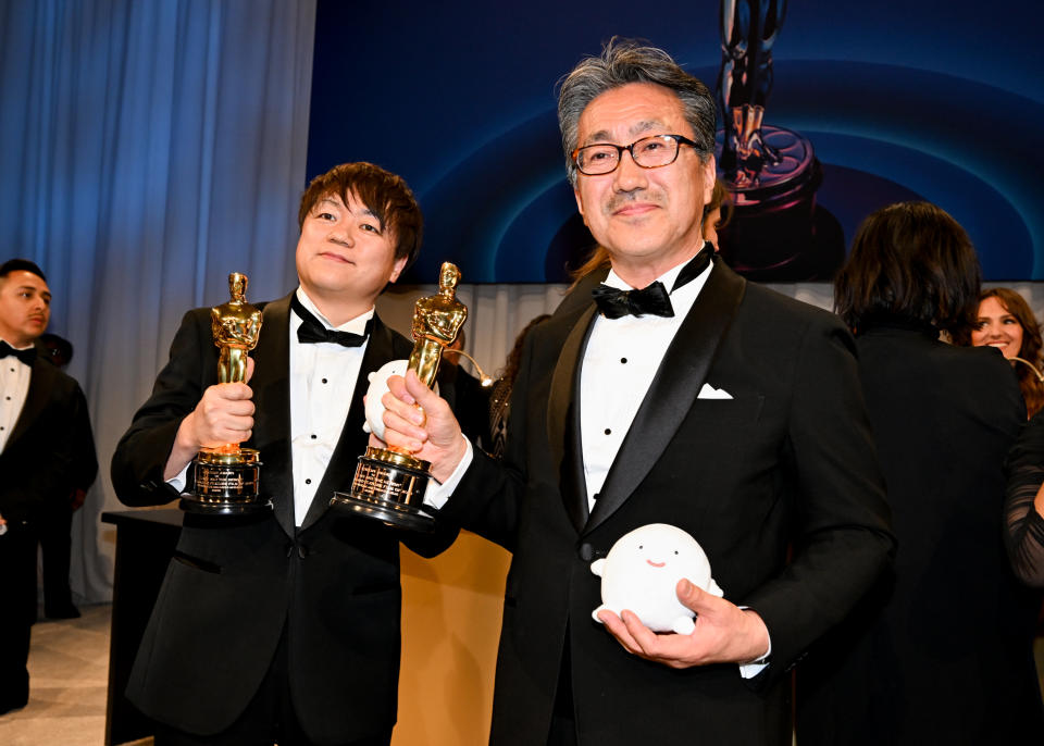 Kenichi Yoda and Kiyofumi Nakajima